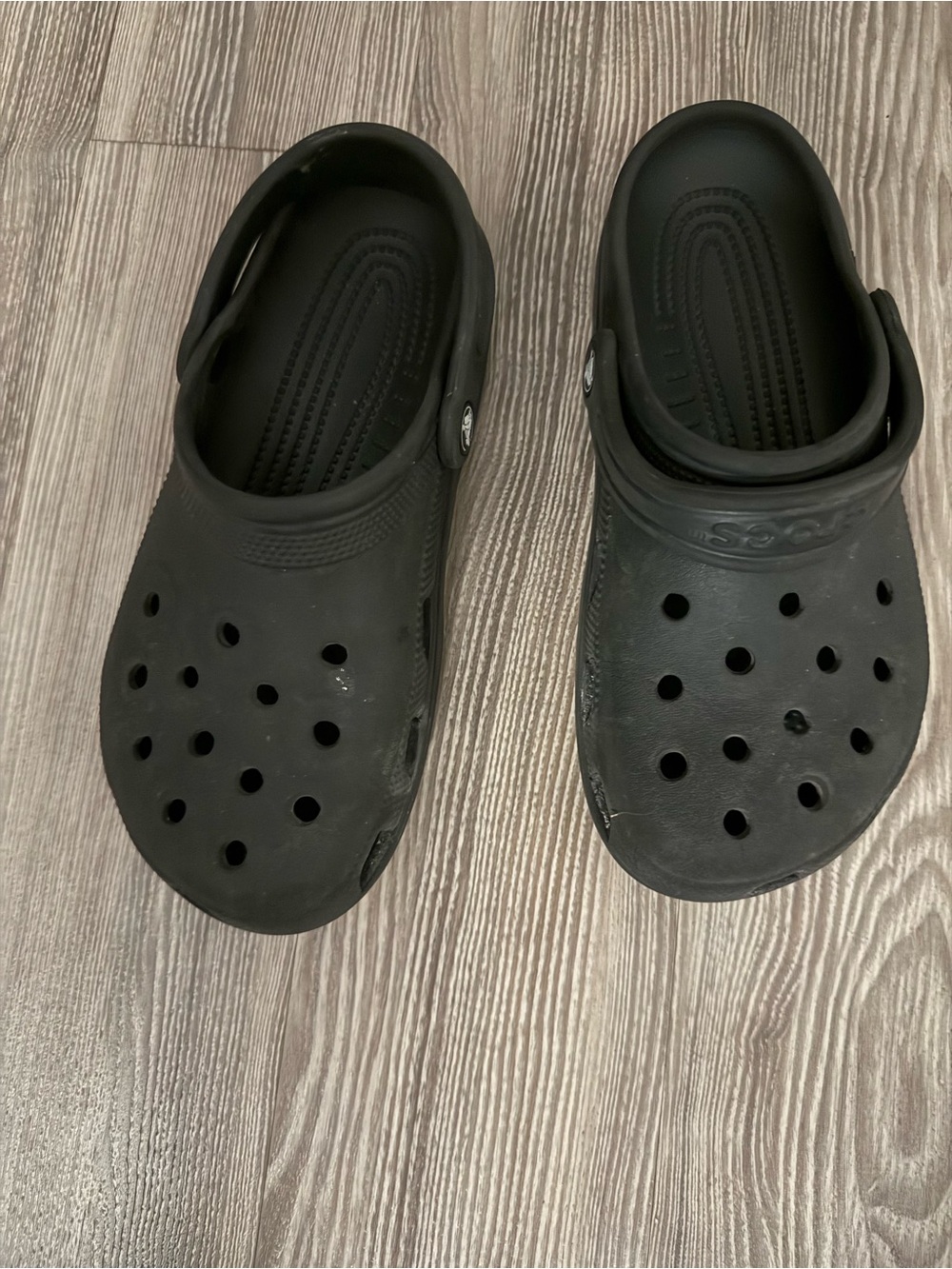 CROCS Kids Black Classic Clog 6Y